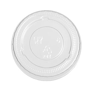 מכסה לגביע 0.75/1oz שקוף 2500 יח'