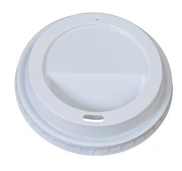 מכסה לכוס 10oz בצבע לבן