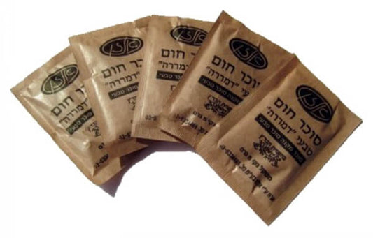 סוכר חום מנות 1000 יח'