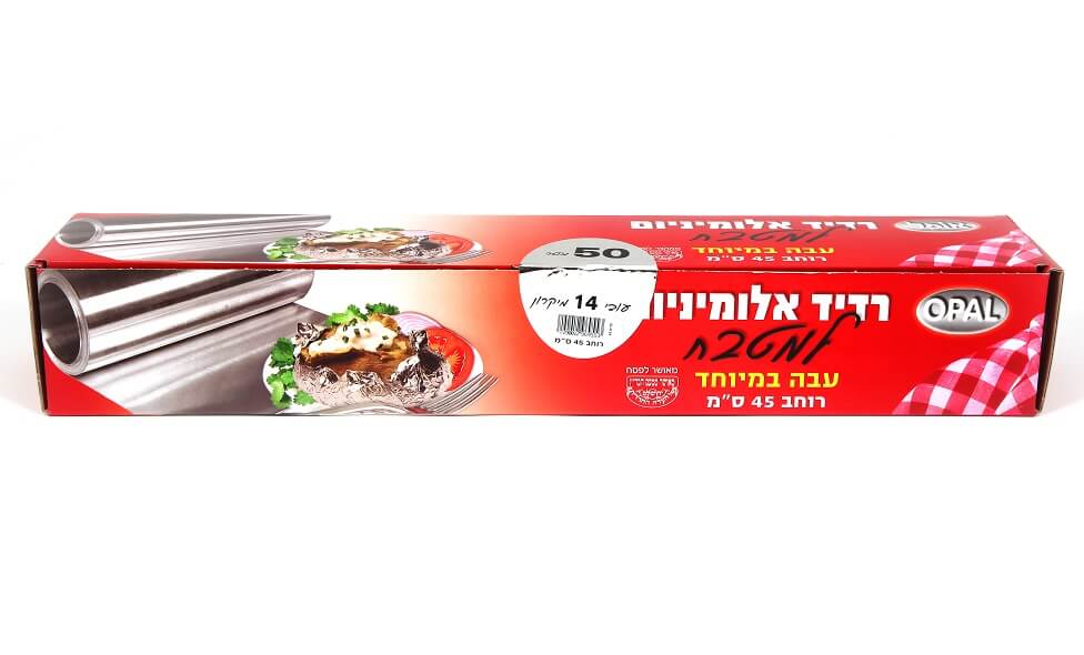רדיד אלומיניום רוחב 30 ס"מ