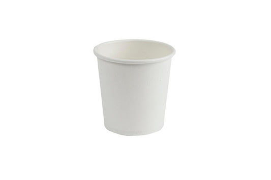 כוסות 4oz לשתייה חמה בצבע לבן
