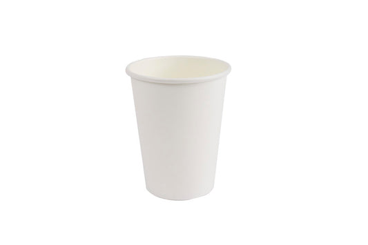 כוסות 9oz לשתייה חמה בצבע לבן