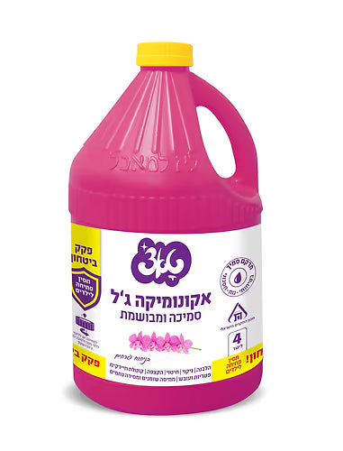 ג'ל אקונימיקה סמיכה פרחים 4 ליטר טאצ'