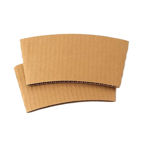 חובק קרטון לכוס 6oz-8oz חום 2000 יח