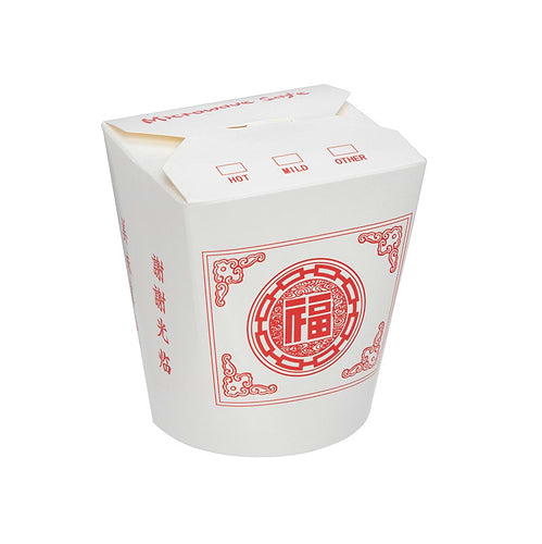גביע נייר סיני 32oz לבן 500 יח'